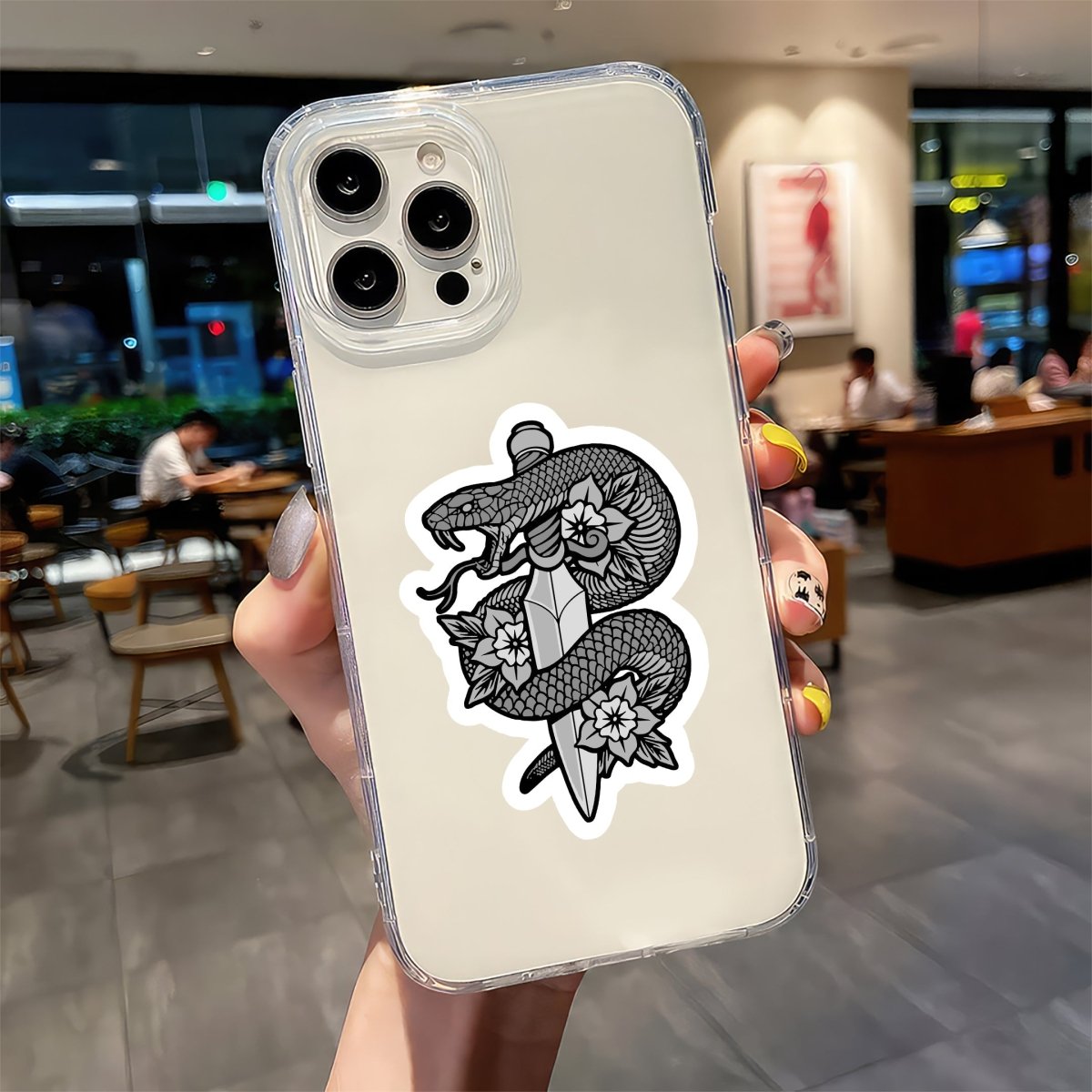 PHOOL AUR SNAKE - BFF GOALS STICKER - stickyfunk premium stickers