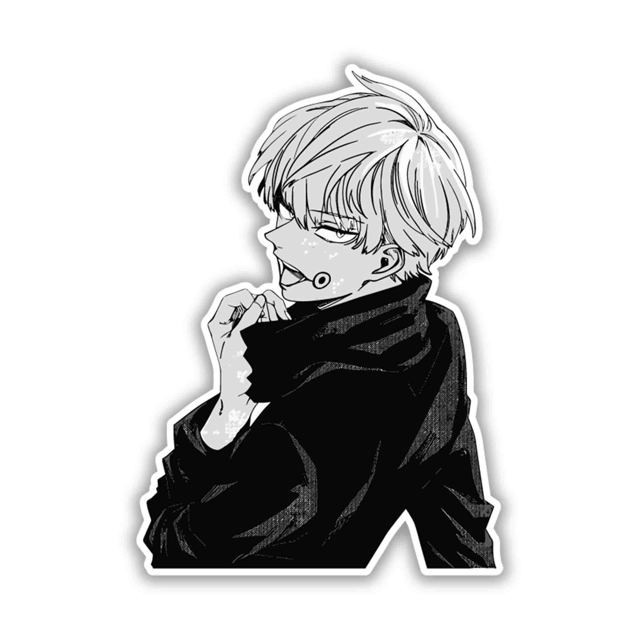 TOGE INUMAKI B&W STICKER - stickyfunk premium stickers