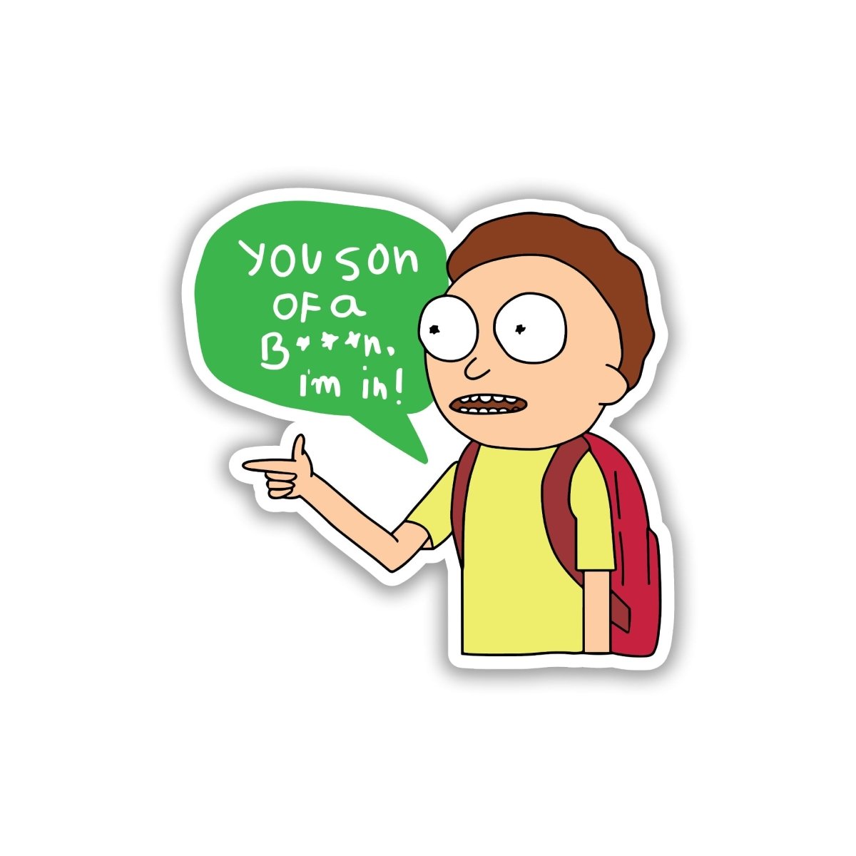 DEAL MASTER STICKER - stickyfunk premium stickers