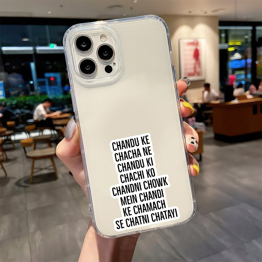 CHACHA CHACHI'S CHUTNEY REMIX STICKER - stickyfunk premium stickers