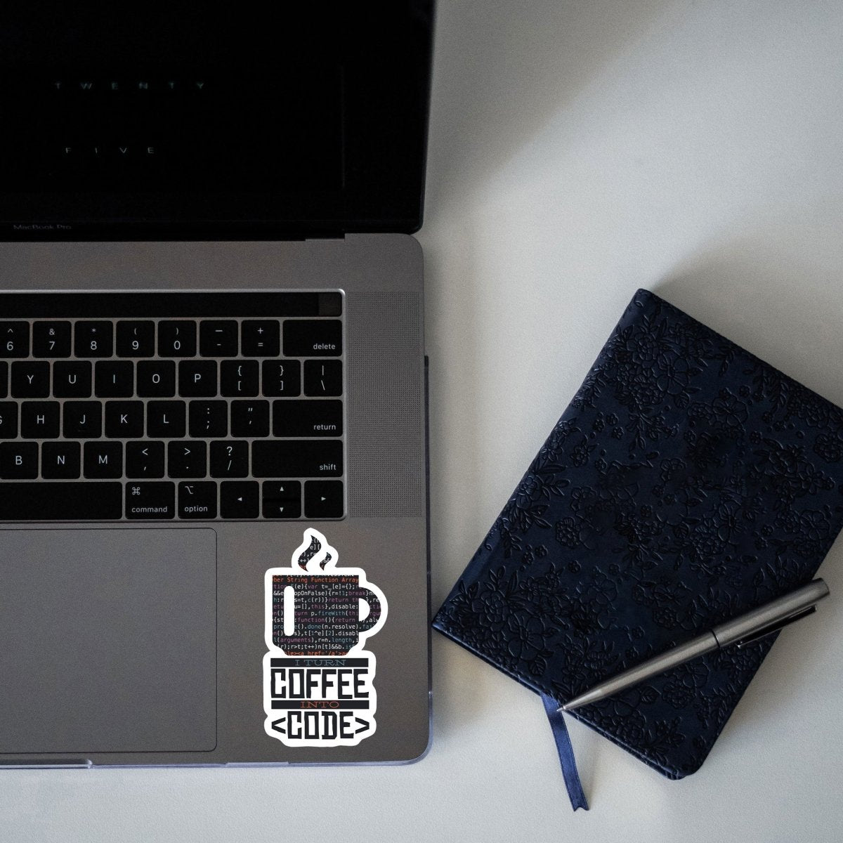 THE CODER'S FUEL STICKER