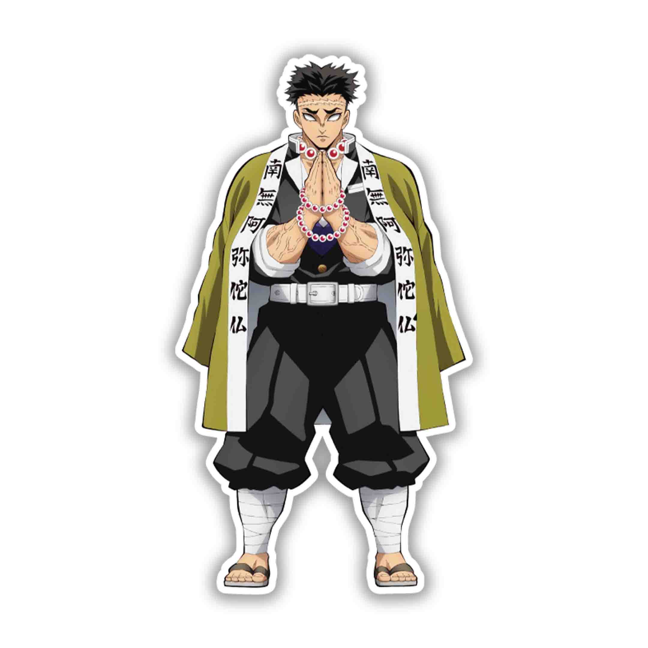 GYŌMEI HIMEJIMA - STONE HASHIRA STICKER - stickyfunk premium stickers