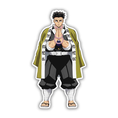 GYŌMEI HIMEJIMA - STONE HASHIRA STICKER - stickyfunk premium stickers