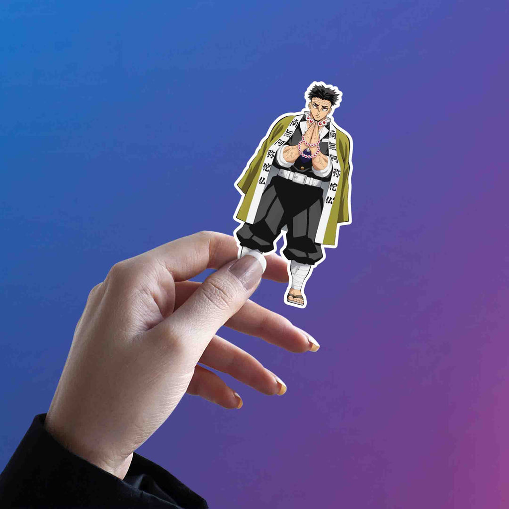 GYŌMEI HIMEJIMA - STONE HASHIRA STICKER - stickyfunk premium stickers