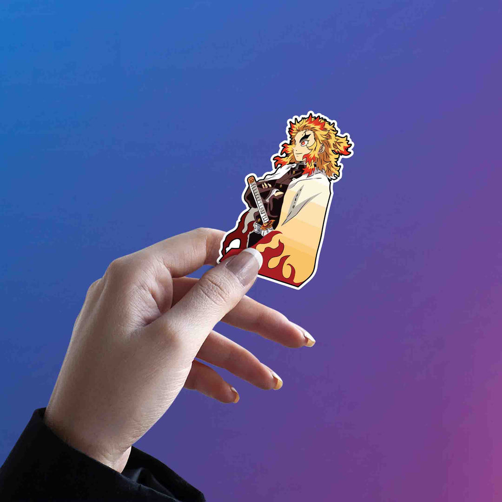 KYOJURO RENGOKU STICKER - stickyfunk premium stickers