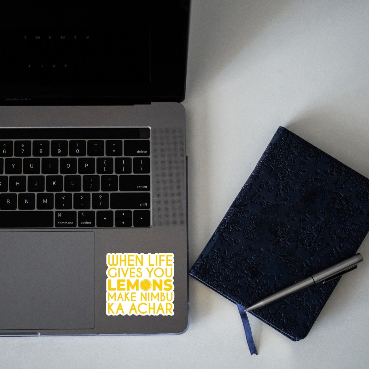 NIMBU LIFE, ACHAAR BANALO BRO STICKER - stickyfunk premium stickers