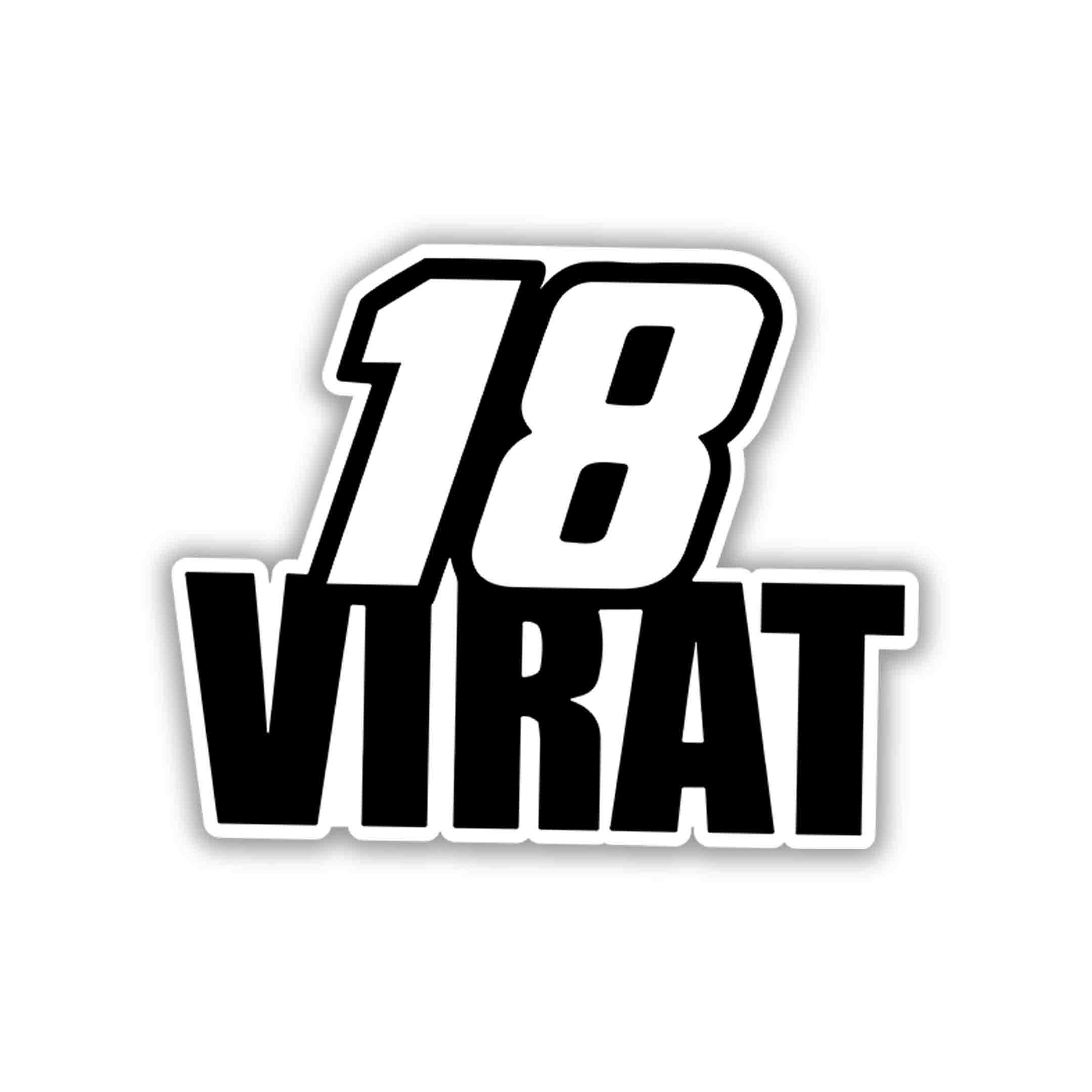 VIRAT KOHLI STICKER - 4 - stickyfunk premium stickers