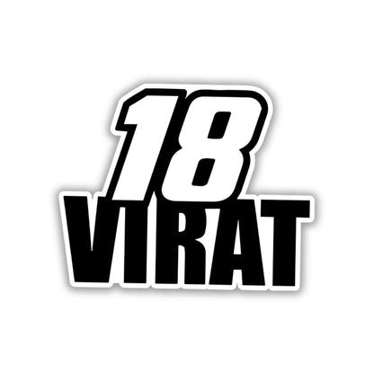 VIRAT KOHLI STICKER - 4 - stickyfunk premium stickers