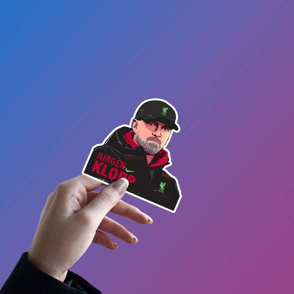 Jurgen Klopp STICKER - stickyfunk premium stickers