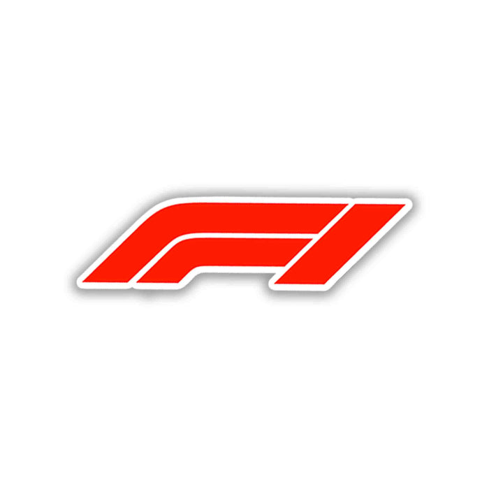F1 Scarlet Motion Logo Sticker