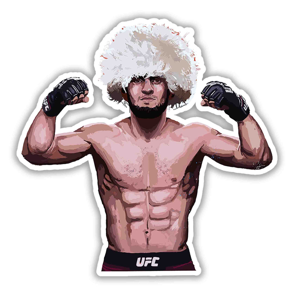 KHABIB NURMAGOMEDOV - 6 - stickyfunk premium stickers