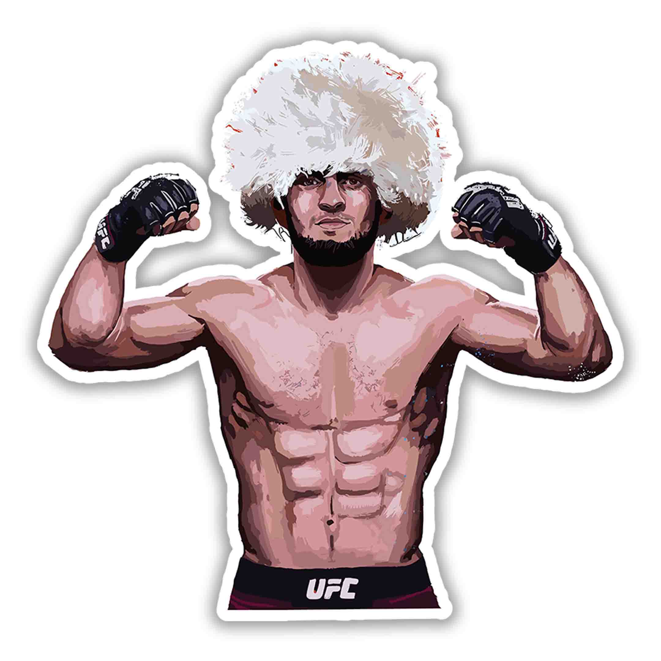 KHABIB NURMAGOMEDOV - 6 - stickyfunk premium stickers
