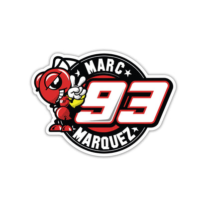 MARC MARQUEZ - OFFICIAL ANT BADGE STICKER