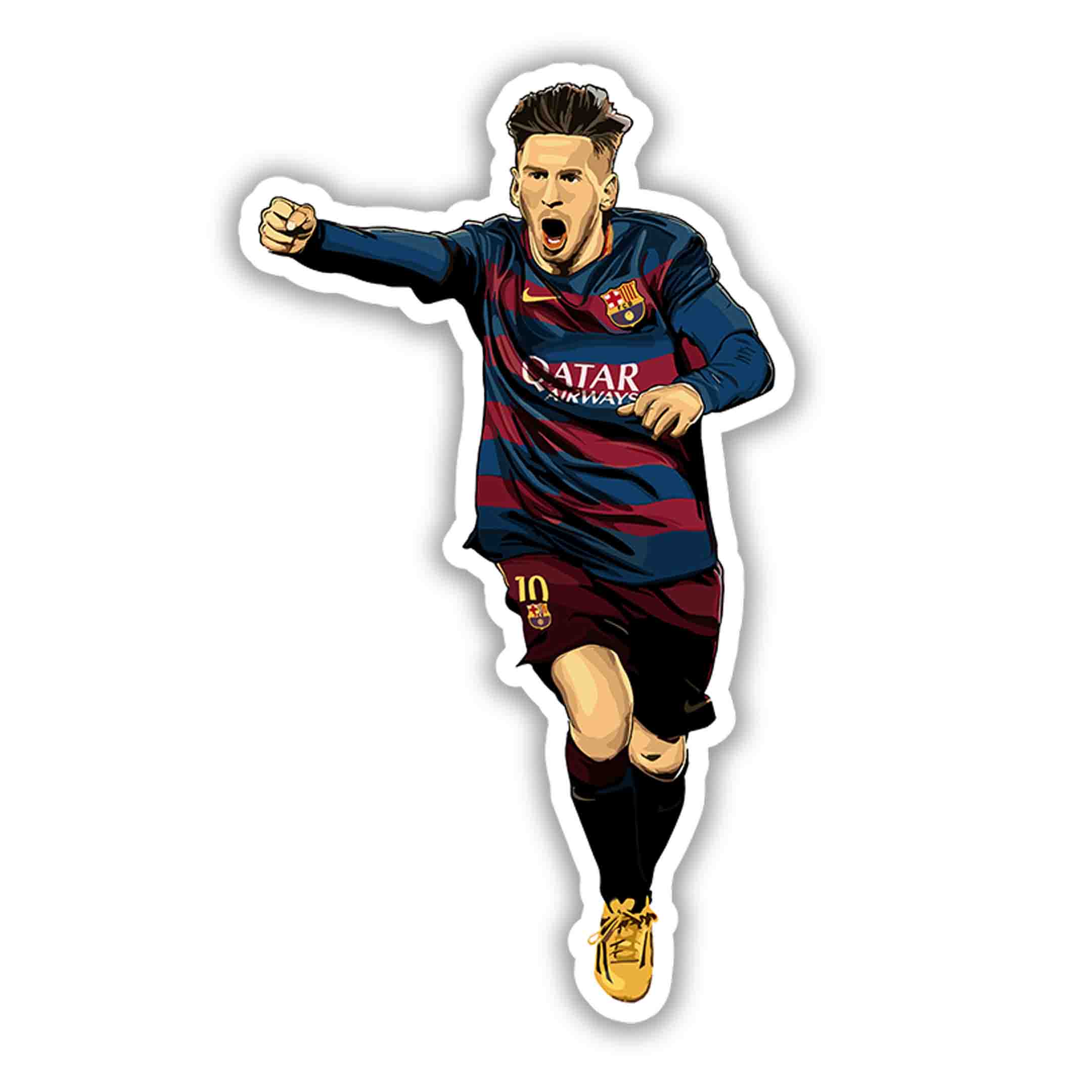 LIONEL MESSI 21 - stickyfunk premium stickers