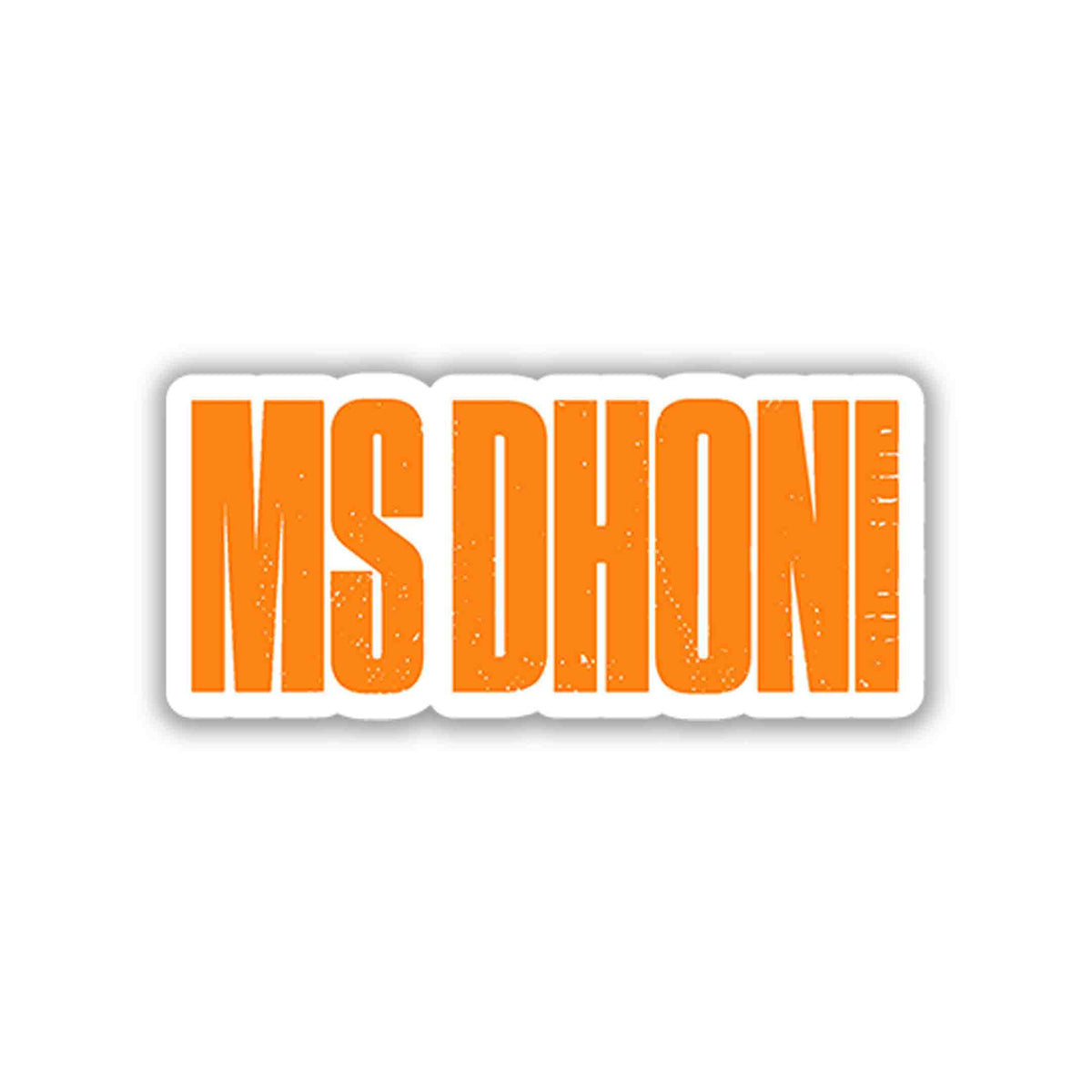 MSD Name Sticker