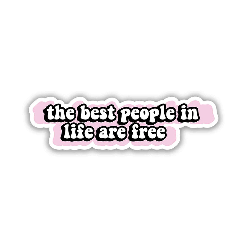 Best People Are Free Quote – Taylor Swift Sticker