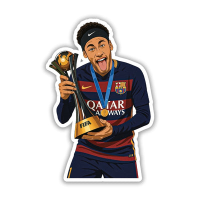 NEYMAR STICKER | BARCELONA - 3