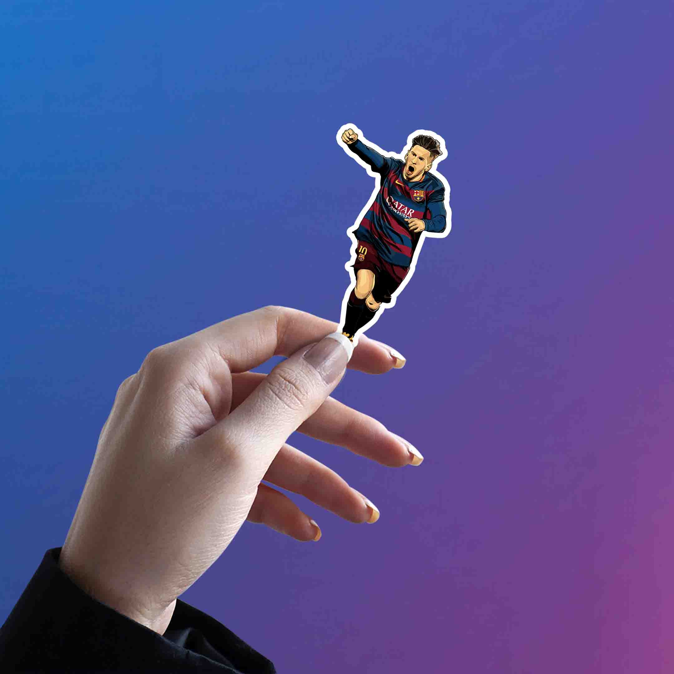LIONEL MESSI 21 - stickyfunk premium stickers