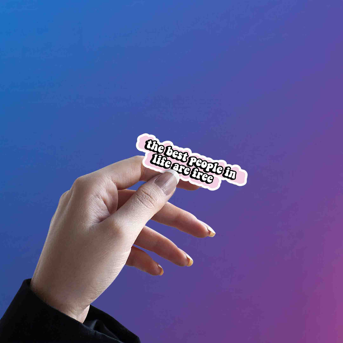 Best People Are Free Quote – Taylor Swift Sticker