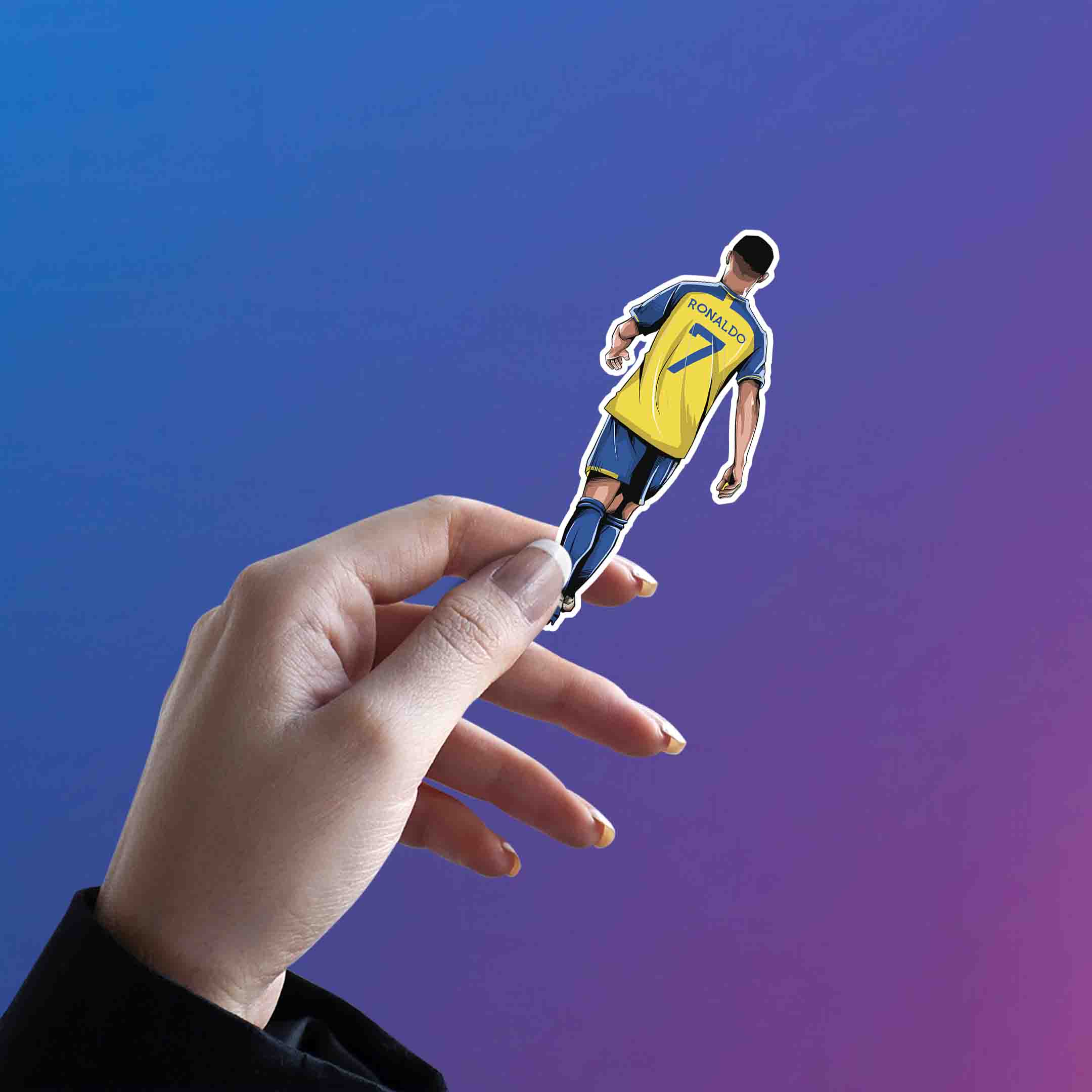 CRISTIANO RONALDO 25 - stickyfunk premium stickers