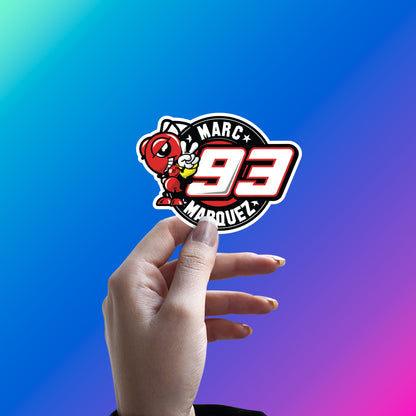 MARC MARQUEZ - OFFICIAL ANT BADGE STICKER