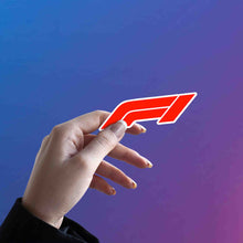 F1 Scarlet Motion Logo Sticker
