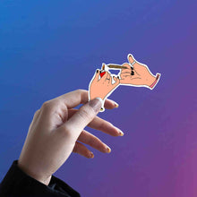 Passing The Joint Hands Sticker