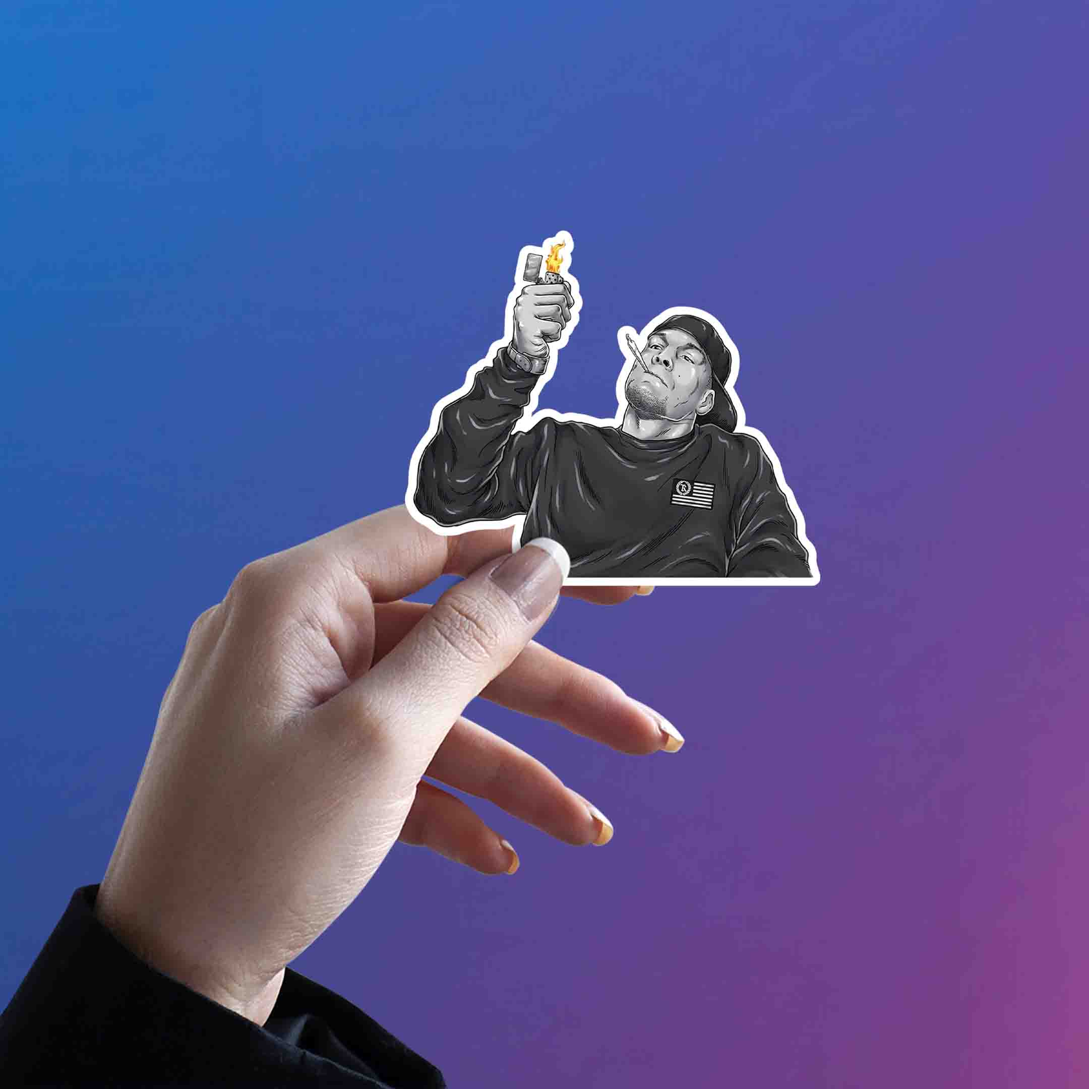 NATE DIAZ - 6 - stickyfunk premium stickers