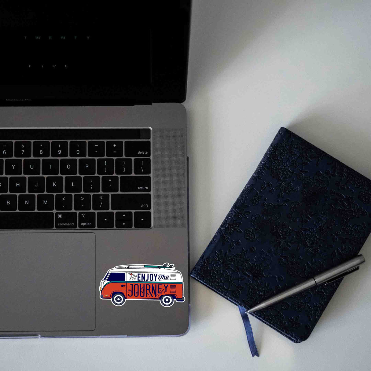 Enjoy The Journey Camper Van Sticker