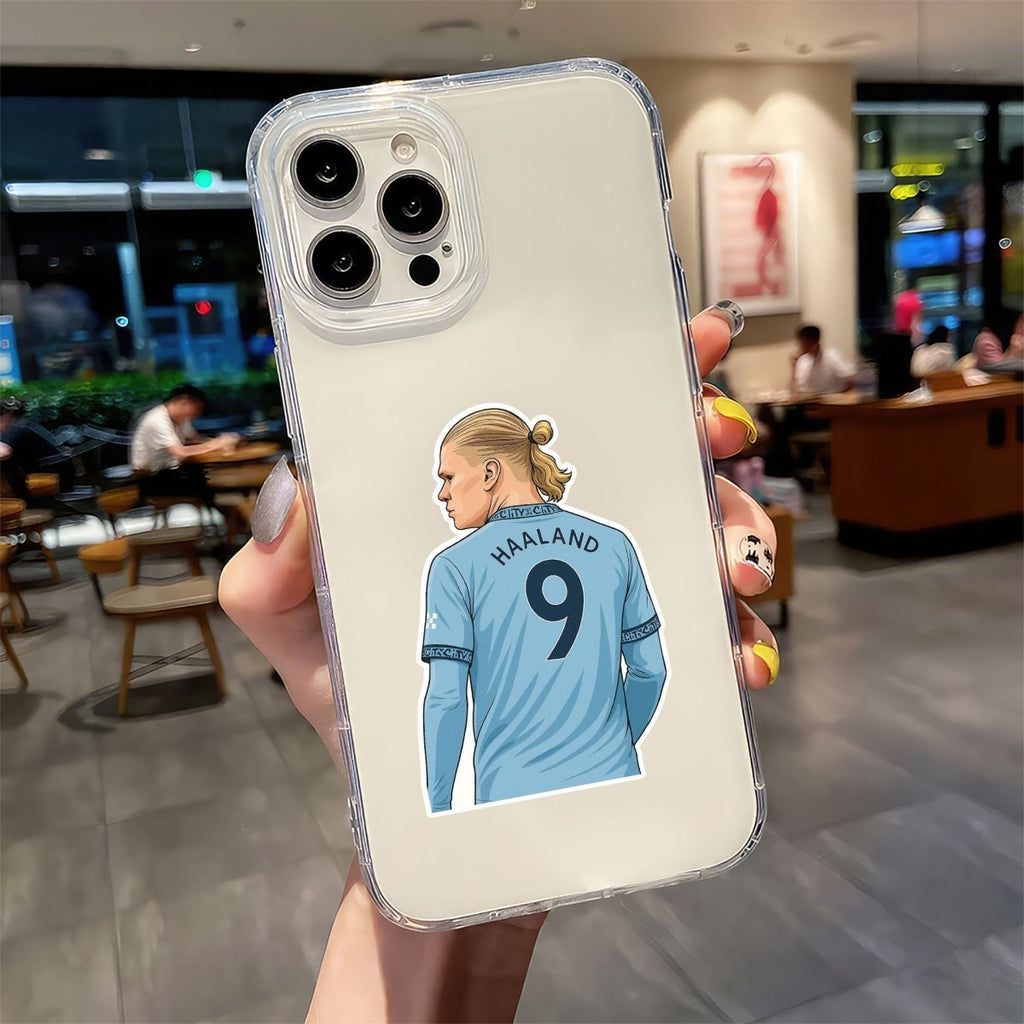 ERLING HAALAND | MANCITY STICKER - 8 - stickyfunk premium stickers