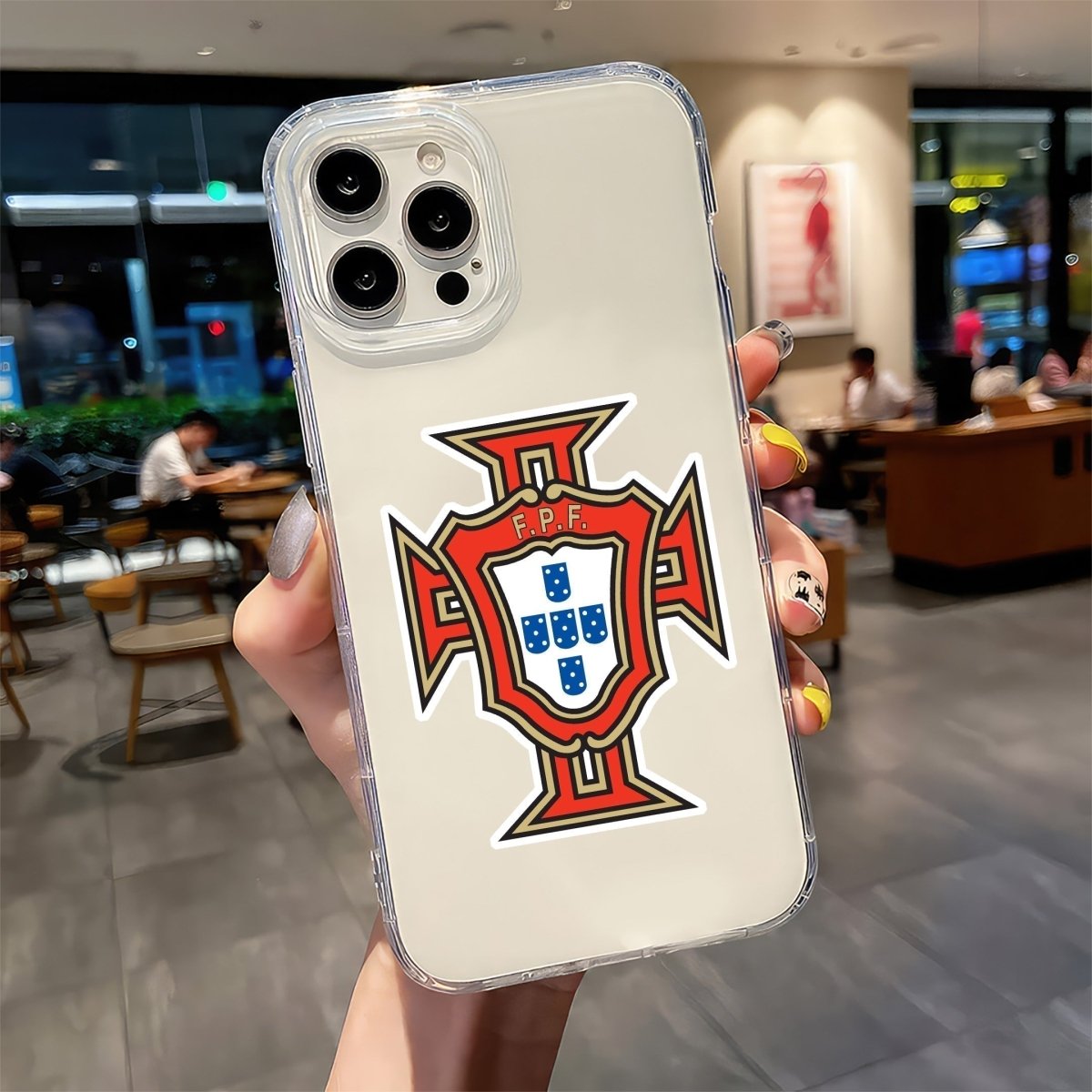 Lusitanian Cross Emblem Sticker