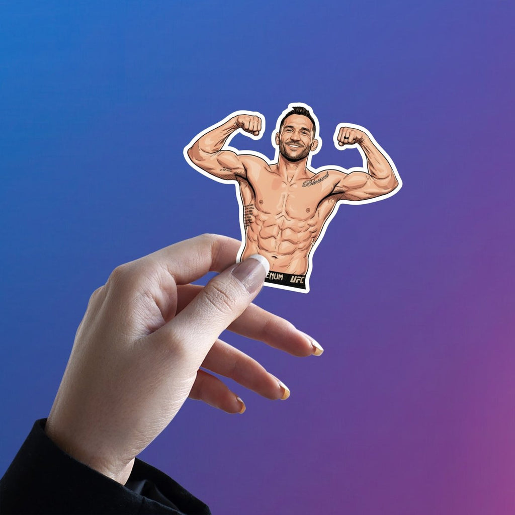 BLESSED STANCE - MICHAEL CHANDLER STICKER - stickyfunk premium stickers