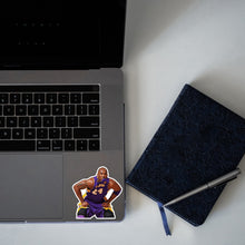 KOBE BRYANT - NEVER BACK DOWN STICKER