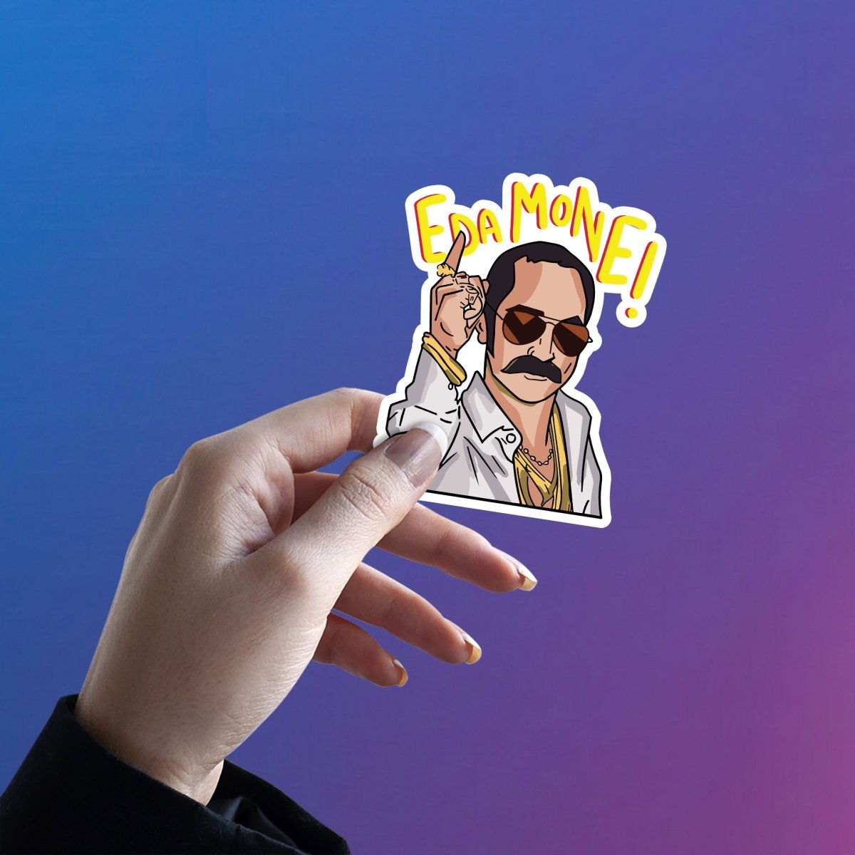 MOLLYWOOD HYPE STICKER