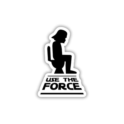 BATHROOM JEDI MODE ON HAI STICKER
