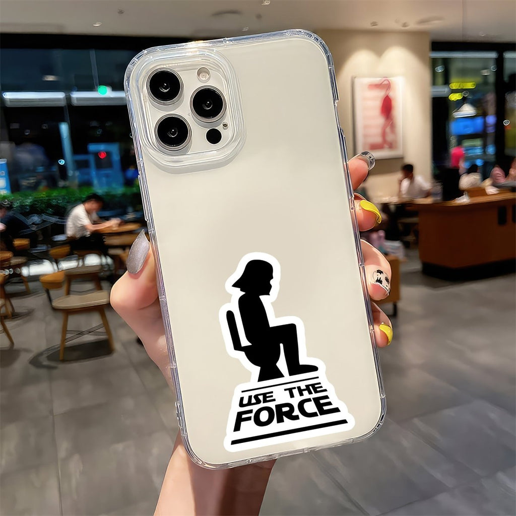 BATHROOM JEDI MODE ON HAI STICKER - stickyfunk premium stickers