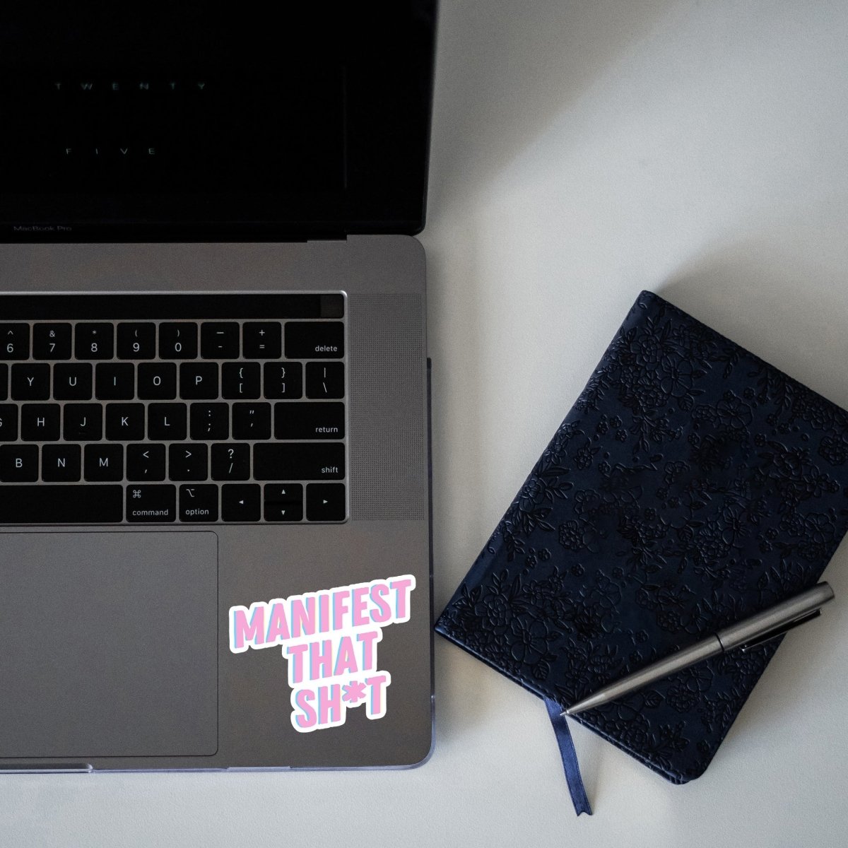 MANIFESTING BILLS - NOT BLESSINGS STICKER - stickyfunk premium stickers