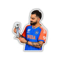 VIRAT KOHLI - WORLDCUP EDITION - 3 - stickyfunk premium stickers