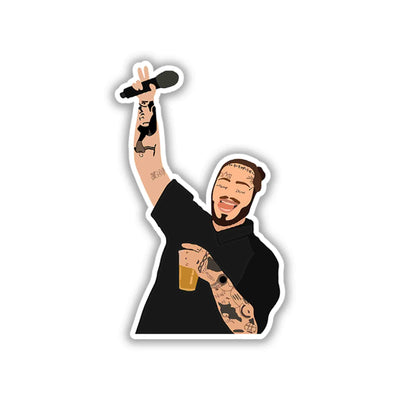 POST MALONE STICKER - 5