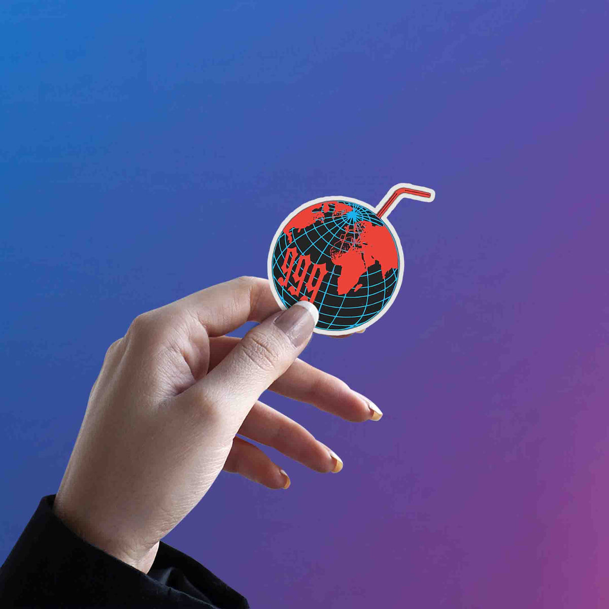 999 World Sip – Juice WRLD Sticker