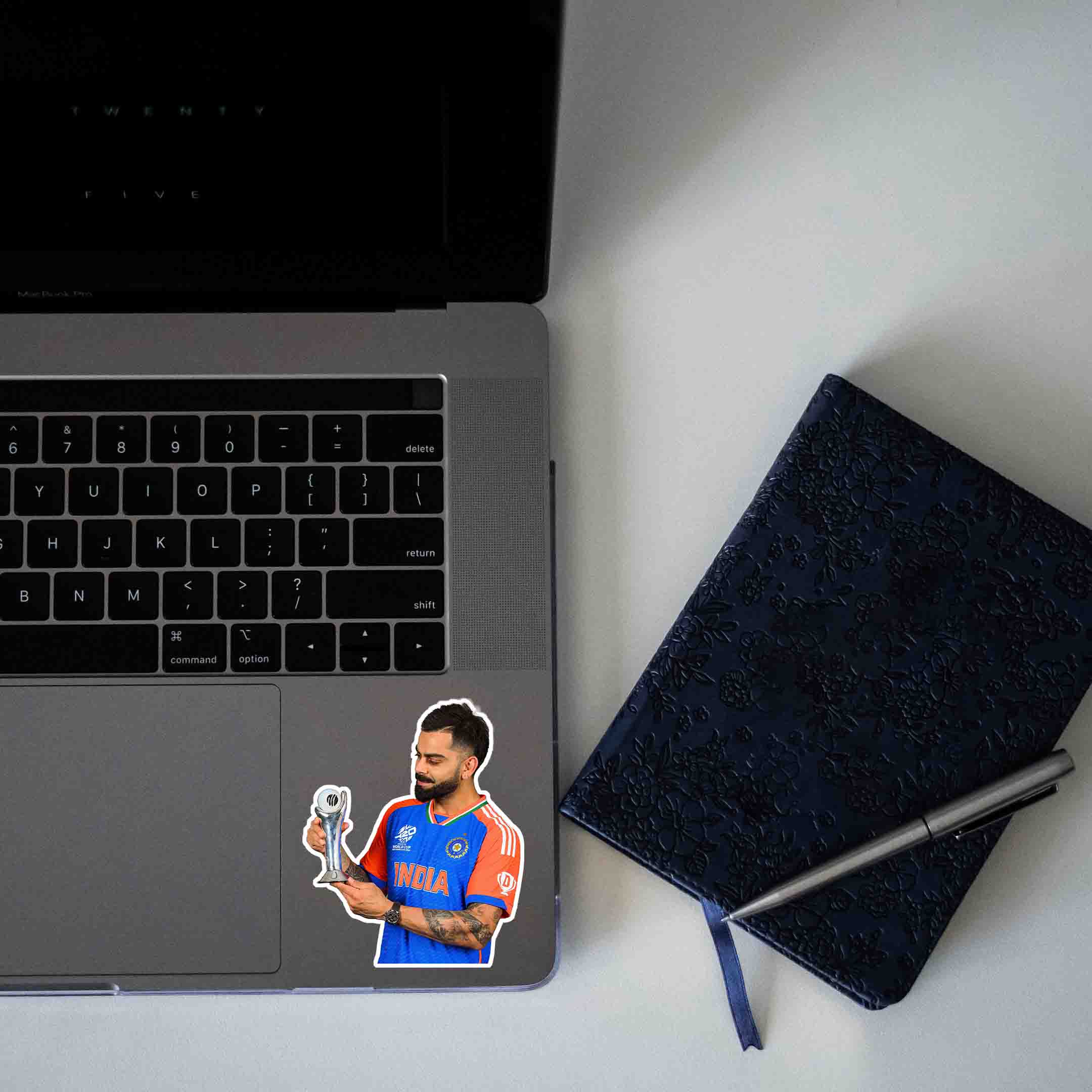 VIRAT KOHLI - WORLDCUP EDITION - 3 - stickyfunk premium stickers