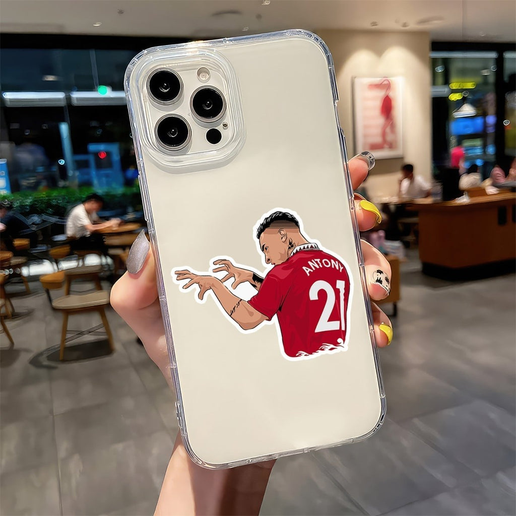 MANCHESTER UNITED STICKER - 7 - stickyfunk premium stickers