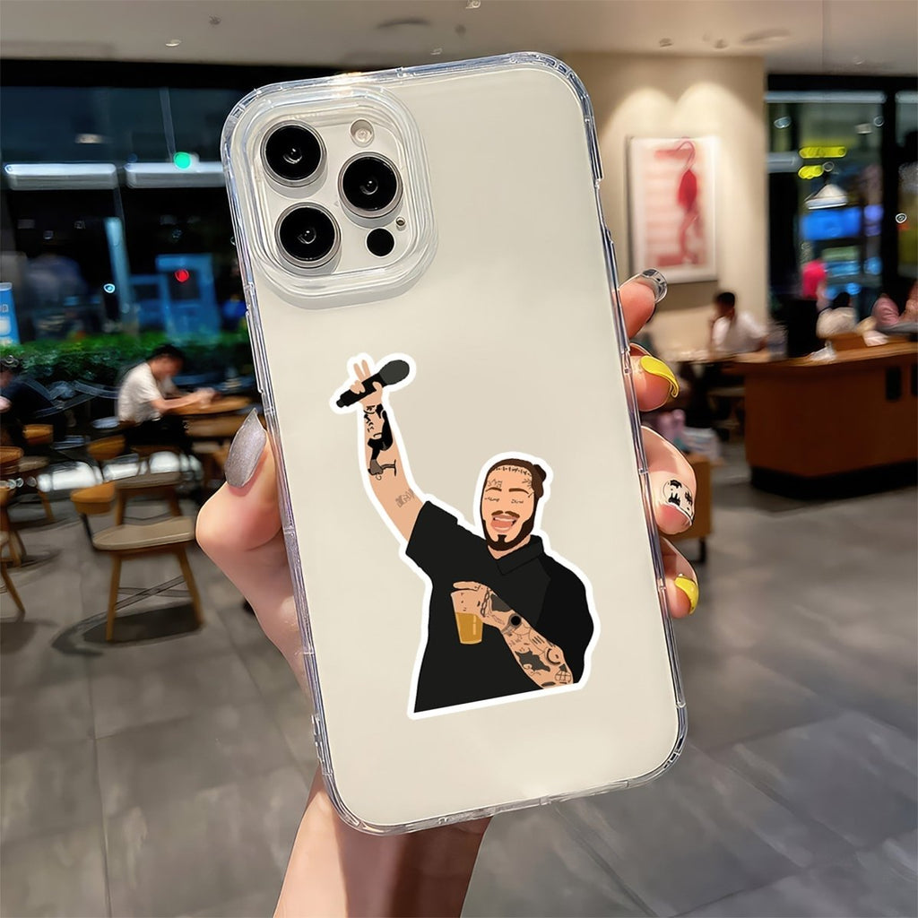 POST MALONE STICKER - 5 - stickyfunk premium stickers