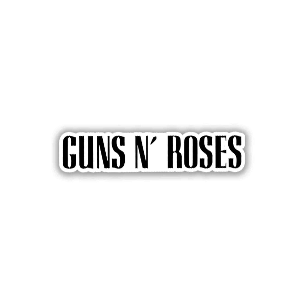 GUNS AND ROSES BAND STICKER - stickyfunk premium stickers