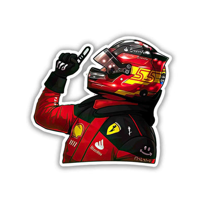 CARLOS SAINZ JR. STICKER - 1
