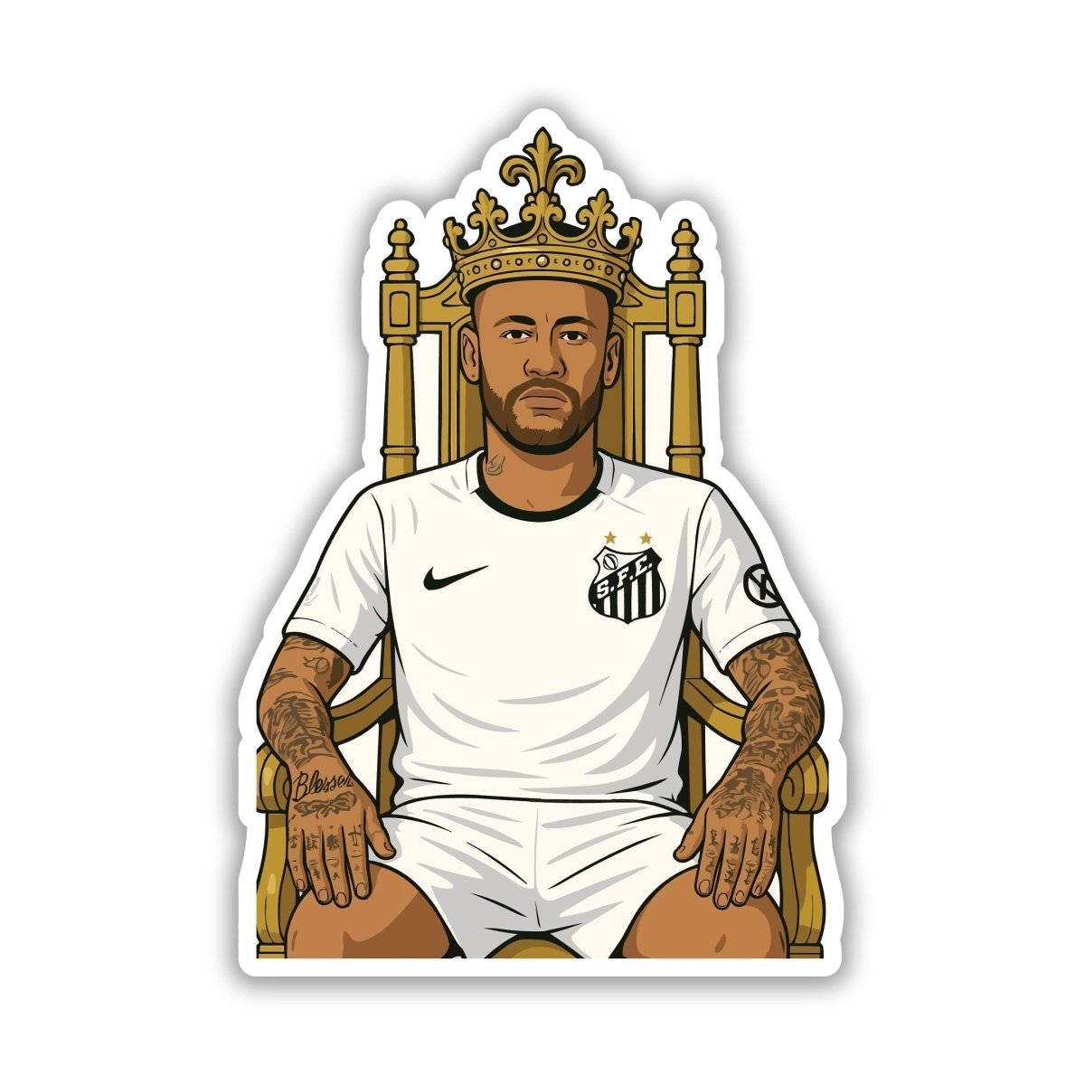 NEYMAR STICKER | BARCELONA - 2 - stickyfunk premium stickers