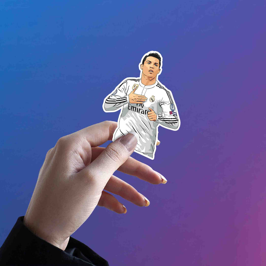 CRISTIANO RONALDO 8 - stickyfunk premium stickers