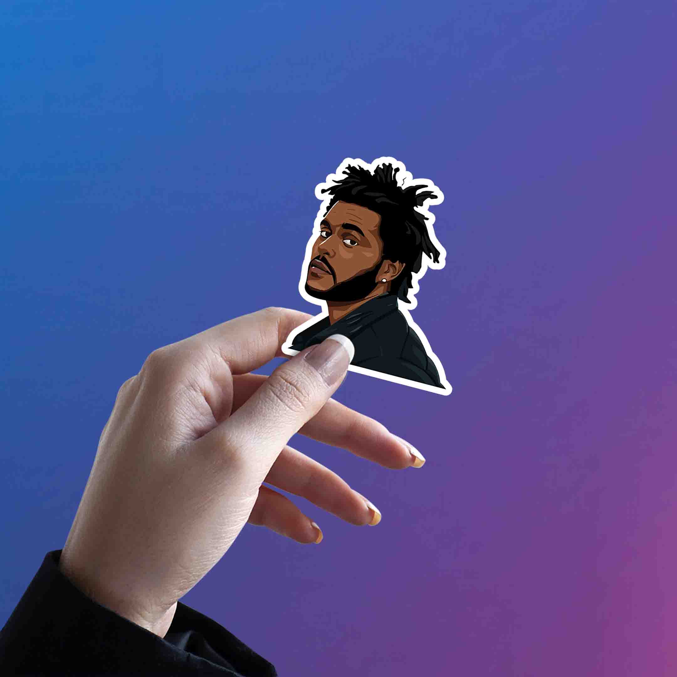 THE WEEKND - 18 - stickyfunk premium stickers