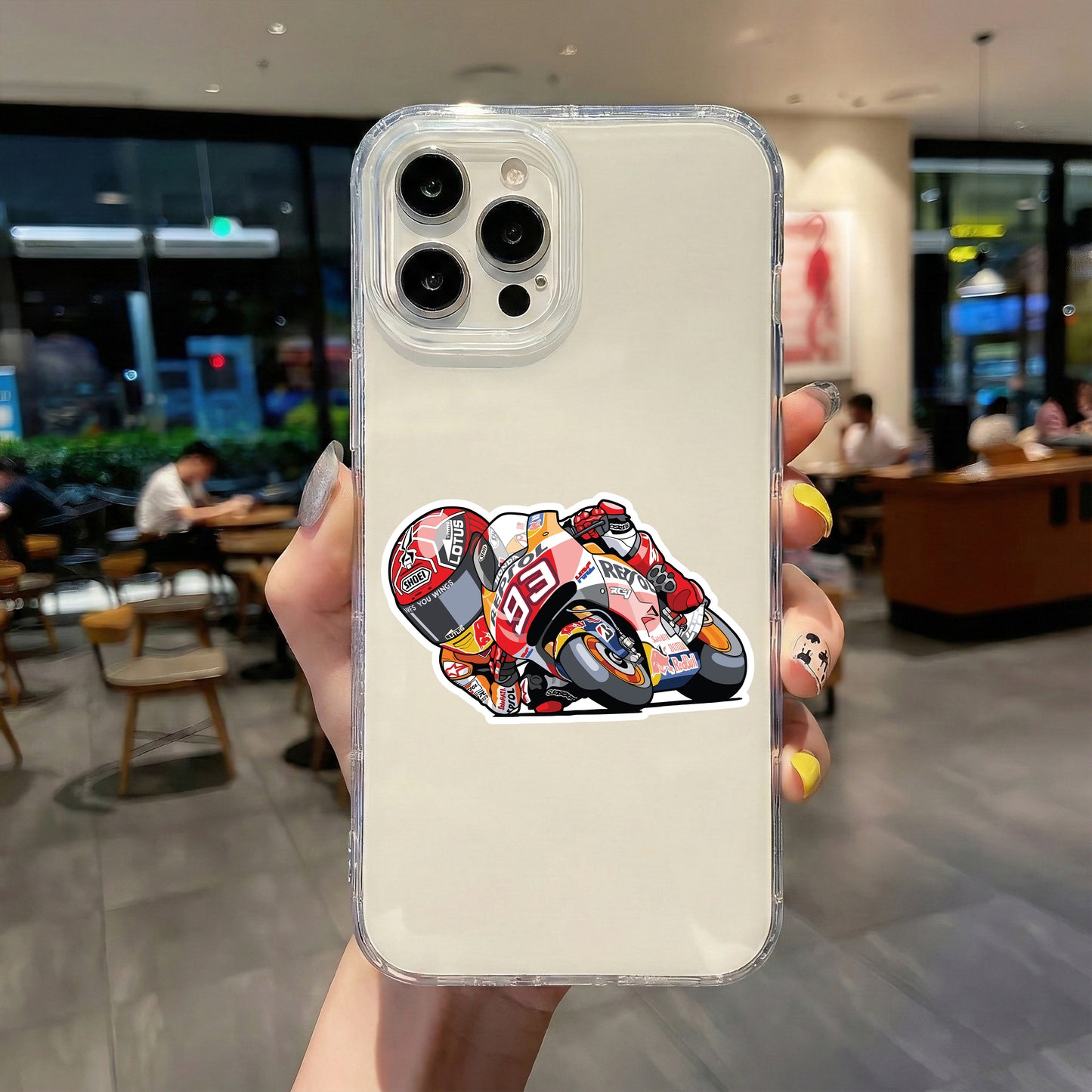 MARC MARQUEZ - MINI RACER LEAN STICKER