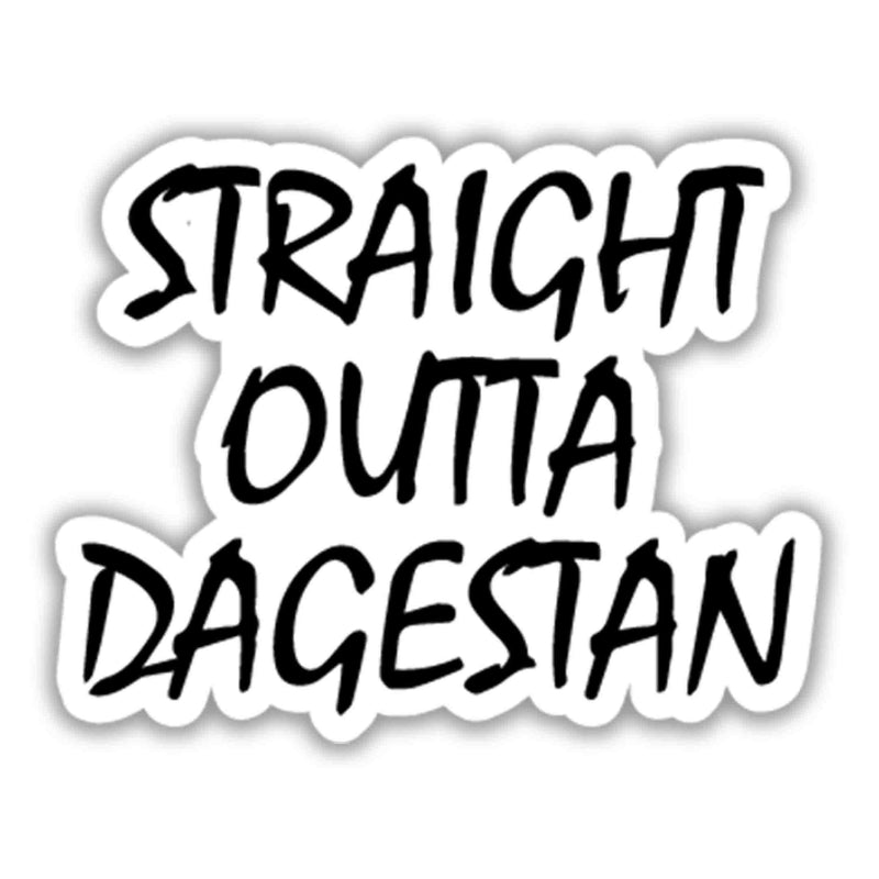 Straight Outta Dagestan – Khabib Sticker